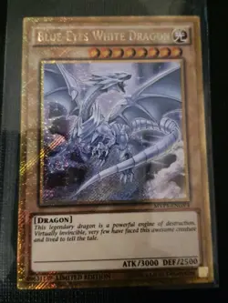 3x Blue-Eyes White Dragon Gold Secret Rare Playset MVP1-ENGV4 YuGiOh! NM - Image 5