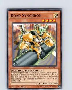 Yu-Gi-Oh TCG Road Synchron LC5D-EN011 1st Edition Regular Common Card NM - Image 1