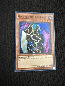 🔥 YUGIOH • GEARFRIED THE IRON KNIGHT • SUPER RARE • PSV-EN101 • NM/M 🔥 - Image 5