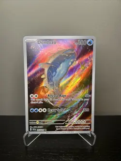 Dondozo 207/198 Illustration Rare Holo Scarlet & Violet Base Set Pokemon Card NM - Image 1