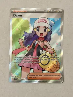 Dawn 118/094 Ultra Rare Full Art NM Pokemon Card PFL Phantasmal Flames - Image 1