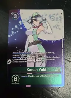 Digimon Card Time Stranger English- Promo Kanan Yuki - Image 1
