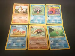 Pokemon Card Lot of 6 Mixed Foreign Vintage/Modern Lot #F1 PKMA - Image 1