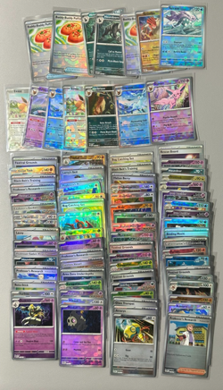 Pokemon Prismatic Evolutions Poke Ball 83 Card Lot Umbreon Sylveon Espeon Eevee - Image 1