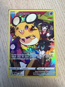 Dedenne TG07/TG30 Brilliant Stars Trainer Gallery NM Ultra Rare Pokemon Card - Image 1