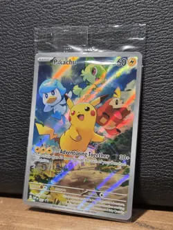 Pikachu 27 Paldea Evolved Promo card (Sealed) Pokemon TCG - Image 3