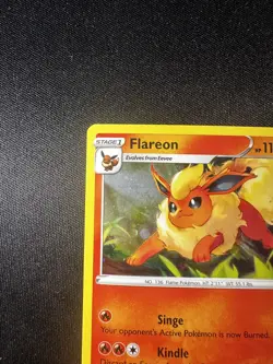 Flareon - SWSH041 - Pokemon Sword & Shield Promo Ultra Rare Holo Card NM - Image 2