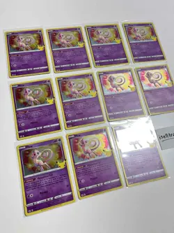 Pokemon Celebrations Mew 011/025 Rare Card Lot Of 11 - Image 2