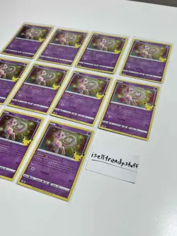 Pokemon Celebrations Mew 011/025 Rare Card Lot Of 11 - Image 3