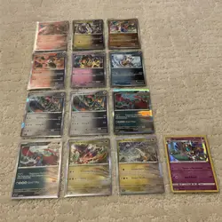 Thirteen Super Rare Pokemon TCG Cards All Holos MINT - Image 1