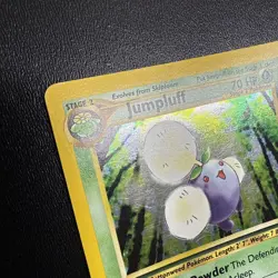 FREE SHIPPING Pokemon TCG Jumpluff Neo Genesis Holo Card 7/111 Unlimited Rare MP - Image 2