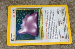 POKEMON FOSSIL HOLOGRAPHIC CARD LOT ZAPDOS, DITTO, MUK, HAUNTER 1999 - Image 2