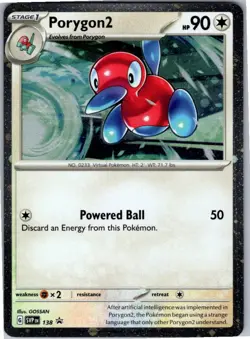 Porygon2 - (Cosmos Holo) Promo SV: Scarlet & Violet Promo Cards 138 NM - Image 1