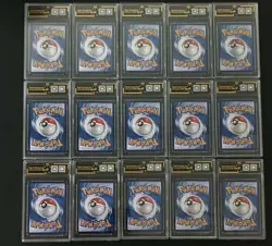 15 Lot OCD 10 Pokemon TCG Chinese Card HR Holo Graded aerodactyl Duraludon SQ - Image 2
