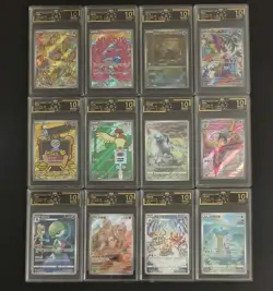12 Lot [OCD 10] Pokemon TCG Chinese Card AR Art Rare CHR Arctibax Lapras SQ - Image 1