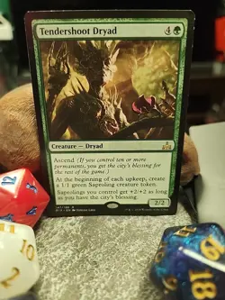 MTG Tendershoot Dryad - Regular - Rivals of Ixalan #147/196 - Image 1