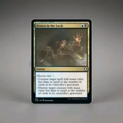 MTG - Drown in the Loch - Commander Legends: Battle for Baldur's Gate NM #842 - Image 1