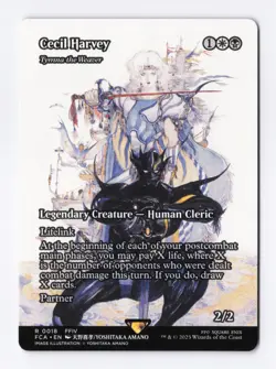 Cecil Harvey - Tymna the Weaver (Showcase) MTG Final Fantasy: Through the Ages - Image 1