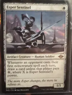 Magic the Gathering Esper Sentinel Modern Horizons 2, Regular Rare - Image 2