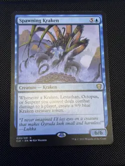 Spawning Kraken Near Mint, English Commander 2021 MTG Magic - Image 1