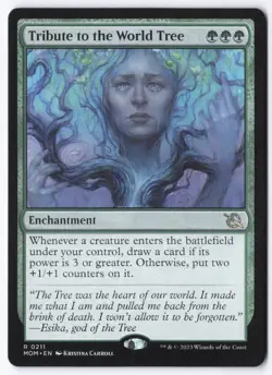 Tribute to the World Tree R March of the Machine 211 NM - Image 1