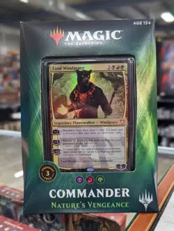 MTG Commander 2018 - Nature's Vengeance Deck - Sealed 630509632244 - Image 1