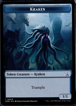 Kraken Token Magic The Gathering - Image 1