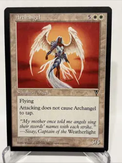 MTG Archangel (NM) From Visions : Magic the Gathering - Image 1
