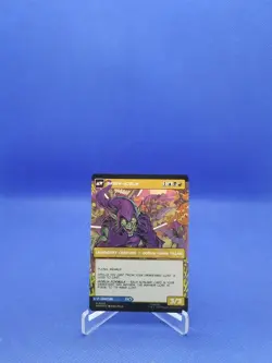 2025 Magic The Gathering Spider Man Marvel Norman Osborn Green Goblin Foil #0220 - Image 1