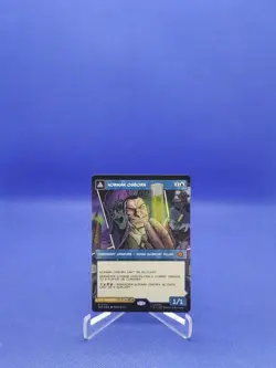2025 Magic The Gathering Spider Man Marvel Norman Osborn Green Goblin Foil #0220 - Image 2