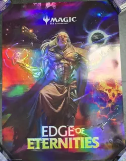 MTG: Edge of Eternities - Foil Promo Store Poster 24x36 - Image 1
