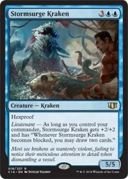 MTG - Stormsurge Kraken - Commander 2014 - NM, English Magic FLAT RATE SHIP - Image 1