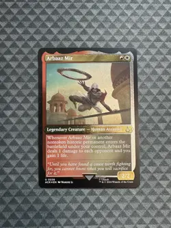 MTG Arbaaz Mir #0226 Foil Etched Uncommon UB: Assassin’s Creed (ACR) - Image 1