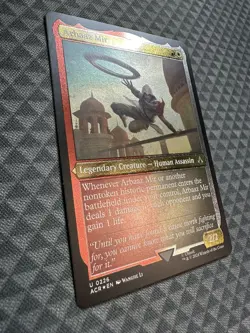 MTG Arbaaz Mir #0226 Foil Etched Uncommon UB: Assassin’s Creed (ACR) - Image 3