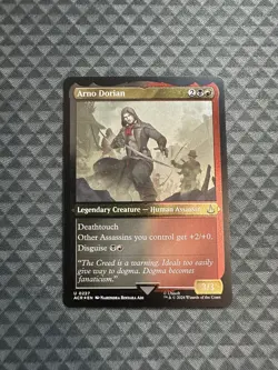 MTG Arno Dorian #0227 Foil Etched Uncommon UB: Assassin’s Creed (ACR) - Image 1