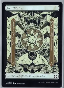Plains () - Full Art L Phyrexia: All Will Be One 267 NM - Image 1