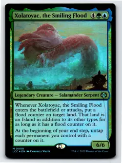 Xolatoyac, the Smiling Flood M Commander: The Lost Caverns of Ixalan # 8 NM Foil - Image 1