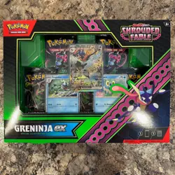 Pokemon Shrouded Fable Greninja EX Special Illustration Collection Box Sealed✅ - Image 1