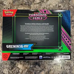 Pokemon Shrouded Fable Greninja EX Special Illustration Collection Box Sealed✅ - Image 2