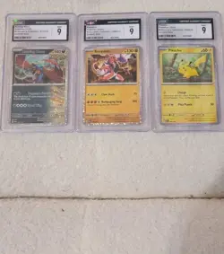 7x Pokemon Graded Lot PSA/CGC 9 -Yu Nagaba Pikachu and more 🔥Read Description - Image 3