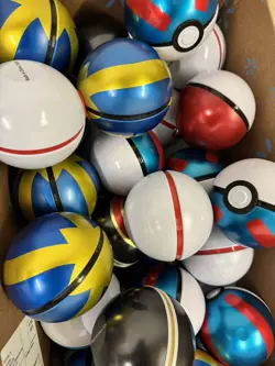 Lot of 5 Empty Pokeball Tins - Pokeball, Quick, Level, Luxury, Great Ball - Image 1