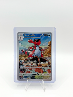 Pokemon TCG Krookodile - 137/086 - SV: Black Bolt Illustration Rare IR NM/M - Image 1