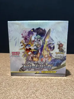POKEMON JAPANESE TCG TAG TEAM GX DREAM LEAGUE SEALED BOOSTER BOX SM11B - Image 1