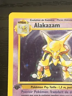 Pokemon Alakazam 1/102 Base Set 1st. Edition Holo - Image 3