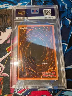 Yugioh Left Leg of the Forbidden One LOB-121 Ultra Rare Unlimited - PSA 8 - Image 2