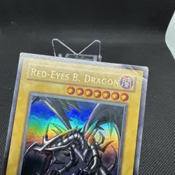 Yu-Gi-Oh Red-Eyes Black Dragon SDJ-001 Unlimited Edition Holo Rare - Image 2