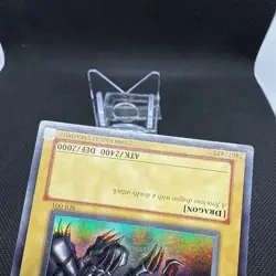 Yu-Gi-Oh Red-Eyes Black Dragon SDJ-001 Unlimited Edition Holo Rare - Image 3