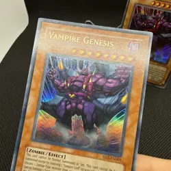 Yugioh VAMPIRE GENESIS 1ST ED + UNLIMITED / Yu-Gi-Oh SD2-EN001 - x2 - Image 2