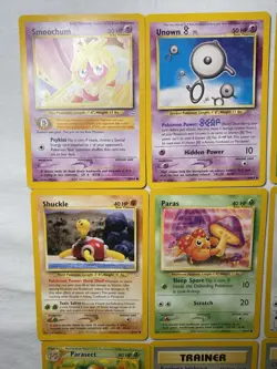 Pokemon Neo Revelation Lot Of 9 Cards - Image 2