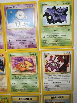 Pokemon Neo Revelation Lot Of 9 Cards - Image 3